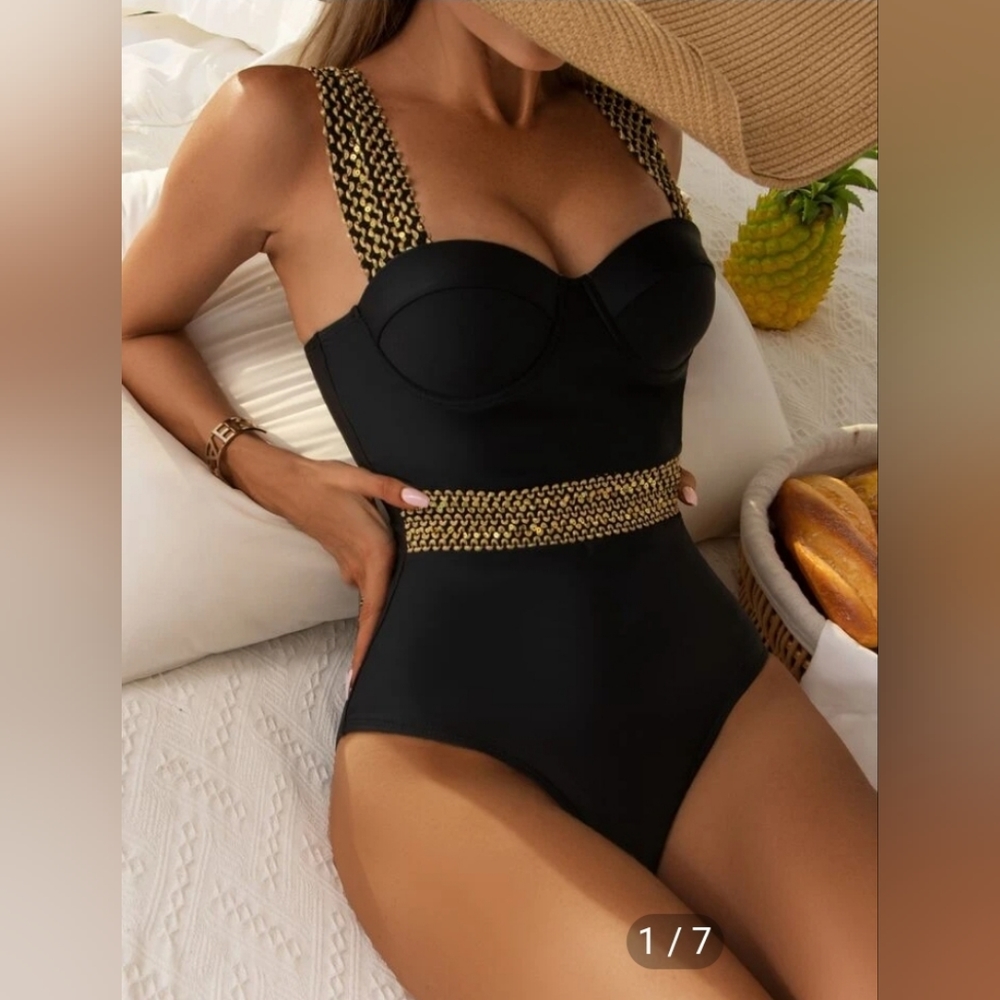 Flattering one piece